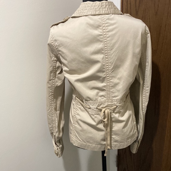 Liz Claiborne cotton khaki utility jacket - Picture 2 of 11